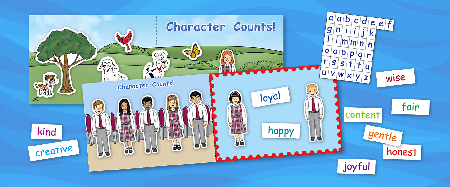 Just Released: The Character Counts Magnetic Board