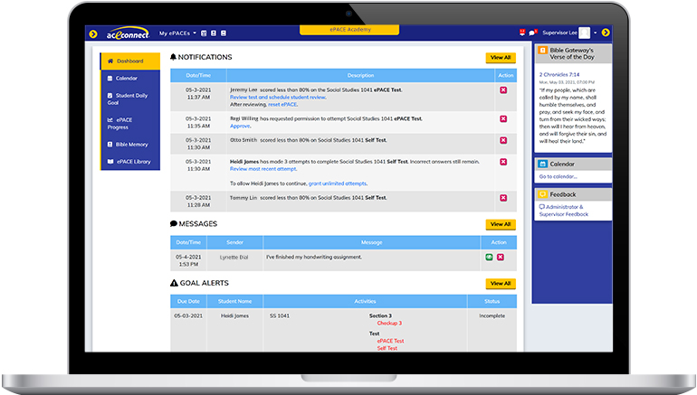 supervisor dashboard