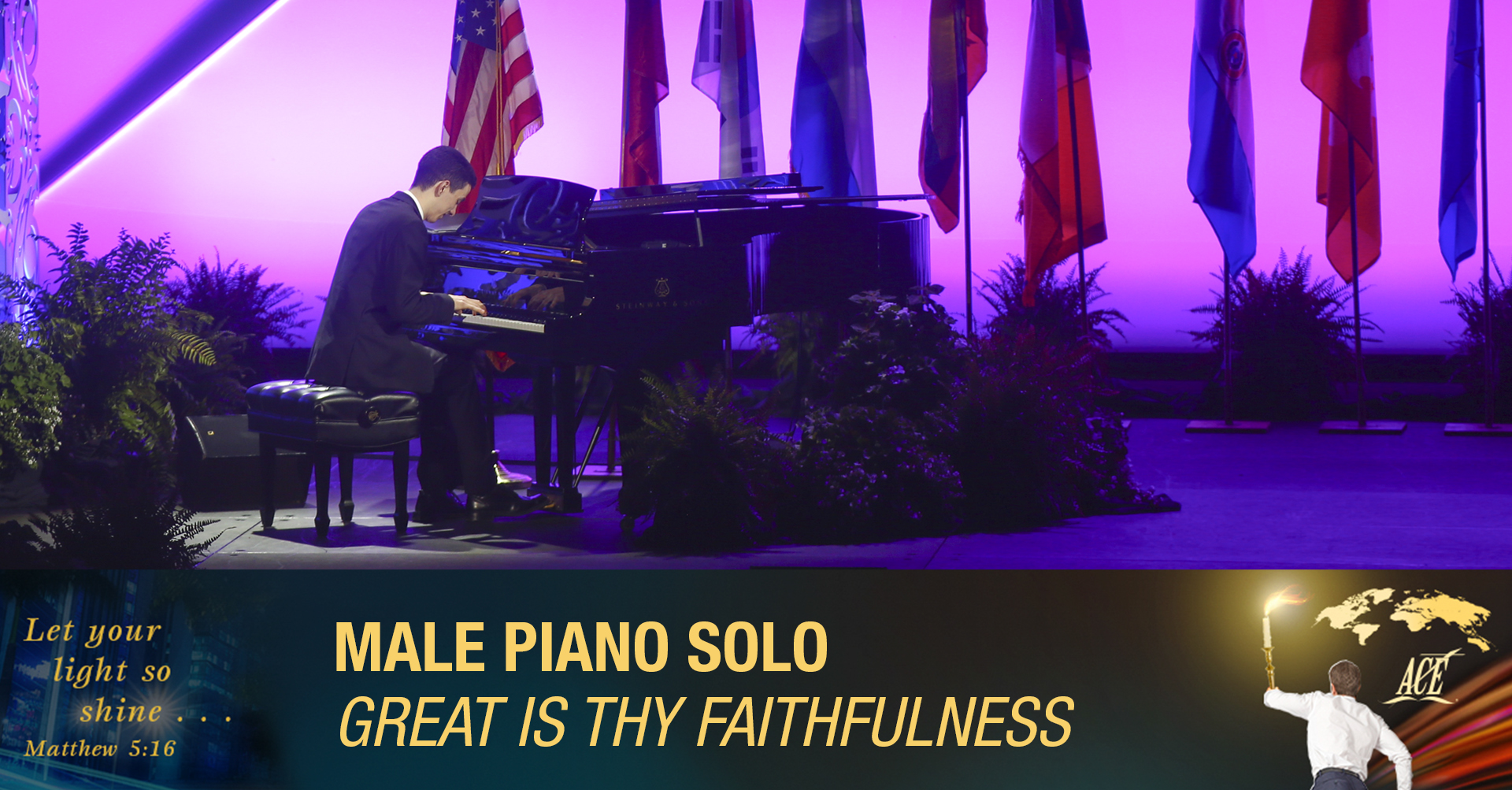 Male Piano Solo, "Great Is Thy Faithfulness" - ISC 2019