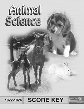 Animal Science Key 1022-1024