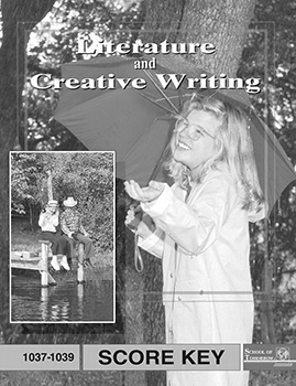 Lit. and Creative Writing Key 1037-1039