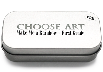 Choose Art:  Make Me a Rainbow USB