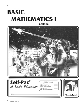 College Mathematics Self-Pac 1
