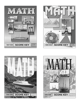 Math Level 4 Key Set 4th Ed. 1037-1048