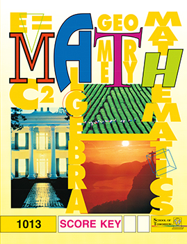 Fourth Edition Math Key 1013
