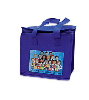 ACE Your Education Lunch Tote, Blue