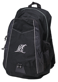 Backpack, Two-Tone, Black